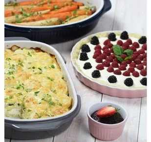 Ambition Forma ceramiczna do zapiekania ramekin Ginger 9 cm miętowa 39115 - Formy do ciast - miniaturka - grafika 3