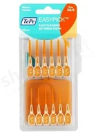 Szczoteczki międzyzębowe - TePe TePe Easy Pick XS/S (pomarańczowe) - wąskie wykałaczki do czyszczenia przestrzeni międzyzębowych z etui - 36 sztuk - miniaturka - grafika 1
