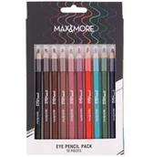 Kredki do oczu - Kredki do oczu Max&more Zestaw 10 sztuk różne - miniaturka - grafika 1