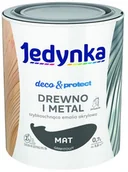 Farby zewnętrzne - Jedynka D&p- farba, matowa, grafitowa, 0.7l - miniaturka - grafika 1