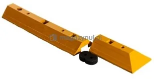 Separator szynowy (wym. 1000x260x110 mm) - Wyposażenie miejsc publicznych Separator szynowy (wym. 1000x260x110 mm) - Wyposażenie miejsc publicznych - miniaturka - grafika 1