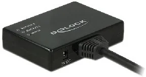 Delock Splitter 1x wejście HDMI &gt 2x wyjście HDMI 87700 87700 - Rozgałęźniki - miniaturka - grafika 2