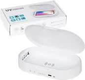 Meble i wyposażenie gabinetów medycznych - Delta Delta lampa UV-C sterylizator telefonów wireless charge aroma 5636 - miniaturka - grafika 1