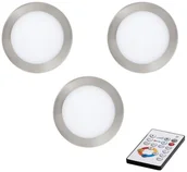 Lampy pozostałe - Eglo 78661 - SET 3x LED Ściemniana wpuszczana oprawa sufitowa TINUS LED/6W/230V + pilot - miniaturka - grafika 1
