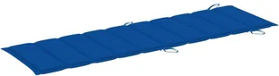vidaXL Poduszka na leżak, kobaltowa, 186x58x4 cm 314168 - Poduszki ogrodowe - miniaturka - grafika 3