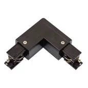 Akcesoria do oświetlenia - Spectrum System szynowy SPS 2 ŁĄCZNIK L PRAWY czarny - miniaturka - grafika 1