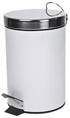 Meble łazienkowe - Douceur d'Intérieur Douceur d 'Intérieur metalowy kosz na śmieci, 3 l 6PSB052BC - miniaturka - grafika 1