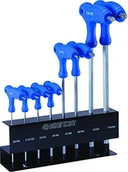 Akcesoria do elektronarzędzi - KING TONY 22218 MR sześciokątny głowica kulowa rysika chlssel komplet w rękojeść wykonana z metryczny wyświetlacz, 8 sztuki 22218MR - miniaturka - grafika 1