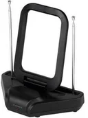 Anteny TV - Vivanco Antena pokojowa TVA 3030 456332) Czarna - miniaturka - grafika 1