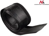 Maskownice do kabli - Maclean Maskownica kabli 1.8m 85mm MCTV-675 B black AMMCLEAMCTV675B - miniaturka - grafika 1