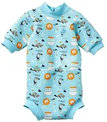 Pianki do pływania - Splash About Unisex Baby Happy Nappy kombinezon neoprenowy, 1224 miesięcy - miniaturka - grafika 1