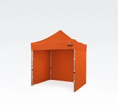 Pawilony ogrodowe - BRIMO Namioty nożycowe 2x2m - plus 3 ściany - Pomarańczowy - miniaturka - grafika 1