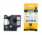 Papier do drukarek - Dymo Taśma do Rhino 18443 9mm 5,5m biała - miniaturka - grafika 1