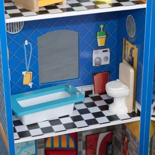 KidKraft Drewniany Domek Superbohatera Straż - Domki dla lalek - miniaturka - grafika 6