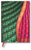 Szkolne artykuły papiernicze - Paperblanks Notes Varanasi Silks and Saris Ferozi Midi Lined - miniaturka - grafika 1