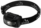 Latarki - Cattara Czołówka LED 80 lm, czarny - miniaturka - grafika 1