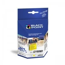 Black Point Tusz Zamienny do BROTHER LC980/1100Y marki yellow IM878-6 - Tusze zamienniki Black Point Tusz Zamienny do BROTHER LC980/1100Y marki yellow IM878-6 - Tusze zamienniki - miniaturka - grafika 1