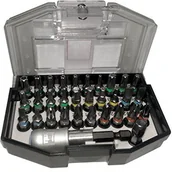 Wiertła - TOX Clip On 09790002 komplet bitów, 32-częściowy, szary - miniaturka - grafika 1