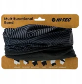 Czapki i chusty sportowe męskie - Hi-Tec Chusta komin Rine czarna - miniaturka - grafika 1