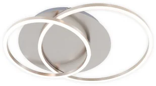 Briloner Lampa sufitowa LED Frames dwa pierścienie obrotowa - Lampy sufitowe - miniaturka - grafika 2