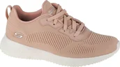 Sneakersy damskie - SKECHERS Bobs Squad-Tough Talk 32504-NUDE Różowe 41 32504-NUDE - miniaturka - grafika 1