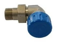 Głowice termostatyczne - Schlosser zawór termostatyczny prawy + głowica 521 - miniaturka - grafika 1