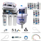 Uzdatniacze wody - RO10 Osmoza Jonizator Strukturyzator Pompa Uv pH 8 - miniaturka - grafika 1