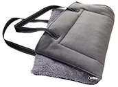 Kuwety dla kotów - Nobby Matte/torba 2 w 1 - Shanta, szara, 60 x 40 cm, szary - miniaturka - grafika 1