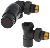 Głowice termostatyczne - Luxrad Zestaw termostatyczny OSIOWY 1/2"""" - miniaturka - grafika 1