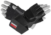 Rękawice do ćwiczeń - MADMAX madmax Professional Exclusive rękawice siłownia fitness podnoszenie ciężarów rękawice męskie rękawiczki Bodybuilding Workout Sports Training, m MFG-269-BLK-M - miniaturka - grafika 1