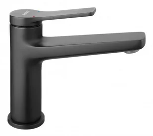 Ferro Bateria STRATOS umywalkowa st., klik-klak, czarny BSC2BL BSC2BL - Baterie umywalkowe - miniaturka - grafika 2