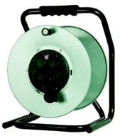 Przedłużacze i rozgałęźniki - Pawbol Rozgałęźnik na bębnie metalowym 4x230V + termik 1120-R B.1120-R - miniaturka - grafika 1