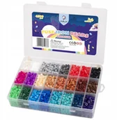 Prace ręczne dla dzieci - Koraliki do prasowania 20 Wzorów 43 Kolory 9000szt - miniaturka - grafika 1