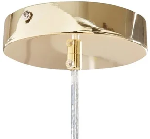 Beliani Lampa wisząca złota na 18 żarówek MAGUSE - Lampy sufitowe - miniaturka - grafika 4