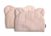 Akcesoria do wózków - Poduszka Do Wózka Muślinowa Różowy - miniaturka - grafika 1