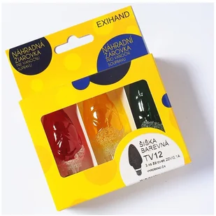 Exihand ZESTAW 3 x Żarówka zapasowa CONE E10/20V/0,1A kolorowa - Pozostałe akcesoria świąteczne Exihand ZESTAW 3 x Żarówka zapasowa CONE E10/20V/0,1A kolorowa - Pozostałe akcesoria świąteczne - miniaturka - grafika 1