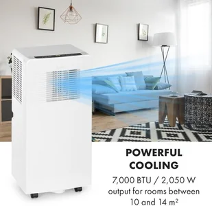Klarstein Iceblock Ecosmart 7, klimatyzator 3 w 1, 000 BTU, sterowanie przy użyciu aplikacji, biały ACO16-IceblockEcs7 W - Klimatyzatory Klarstein Iceblock Ecosmart 7, klimatyzator 3 w 1, 000 BTU, sterowanie przy użyciu aplikacji, biały ACO16-IceblockEcs7 W - Klimatyzatory - miniaturka - grafika 3