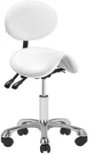 Krzesła i taborety kosmetyczne - ACTIVESHOP TABORET KOSMETYCZNY 1025 BIAŁY GIOVANNI - miniaturka - grafika 1