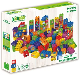 B&B BiOBUDDi Klocki edukacyjne, 100 części, 3 płyty bazowe, 0010 BiOBUDDi - Klocki - miniaturka - grafika 4