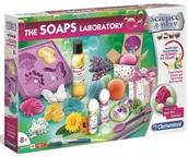 Mały naukowiec - Clementoni Laboratorium dla dzieci produkcja mydła Darmowa - miniaturka - grafika 1