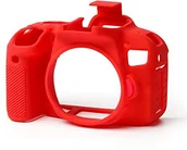 Akcesoria fotograficzne - EASYCOVERTM Easycover Case silikon etui na telefon komórkowy pasuje do Canon EOS 800d Czerwony EA-ECC800DR - miniaturka - grafika 1