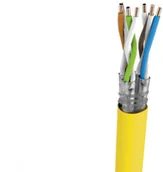 Kable miedziane - BKT-ELEKTRONIK Kabel S/FTP LSHF-FR kat.8.1/8.2 BKT 2000 drut żółty 22AWG B2ca s1a,d1,a1 1000m) 1015B7505.1000 - miniaturka - grafika 1