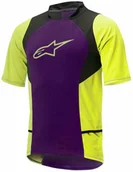 Koszulki rowerowe - Alpinestars Koszulka Alpinestars DROP 2 purple-acid yellow 1766315-386 381050 - miniaturka - grafika 1