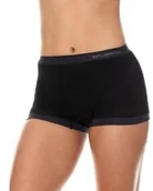 Pozostała odzież narciarska - Brubeck Bokserki base layer w 2019 czarny BOXERKI BASE LAYER M GRAFIT - miniaturka - grafika 1