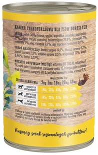 Alpha Spirit Wiejska Zagroda Indyk z jagnięciną 400g 37549-uniw - Mokra karma dla psów - miniaturka - grafika 3