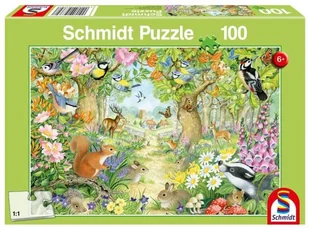 G3 Puzzle 100 Leśne zwierzęta - Puzzle - miniaturka - grafika 3