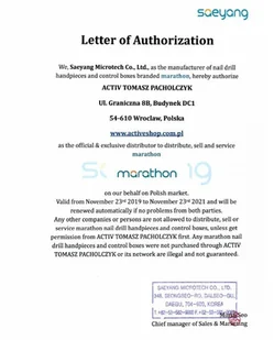 Saeyang FREZARKA MARATHON COMBI 24 SILVER 101338 - Frezarki do paznokci - miniaturka - grafika 6