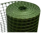 Ogrodzenia - Siatka ogrodzeniowa K15 80 cm x 25 mb zielona - miniaturka - grafika 1