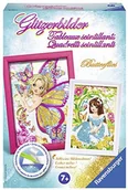Zabawki kreatywne - Ravensburger Błyszczące obrazy Butterflies majsterkowanie 183340 - miniaturka - grafika 1
