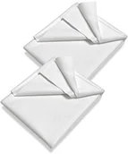 Prześcieradła - SETEX Setex Molton ochraniacz na materac, 100% bawełniany, w kolorze białym 14U2050090025002 (SE1) - miniaturka - grafika 1